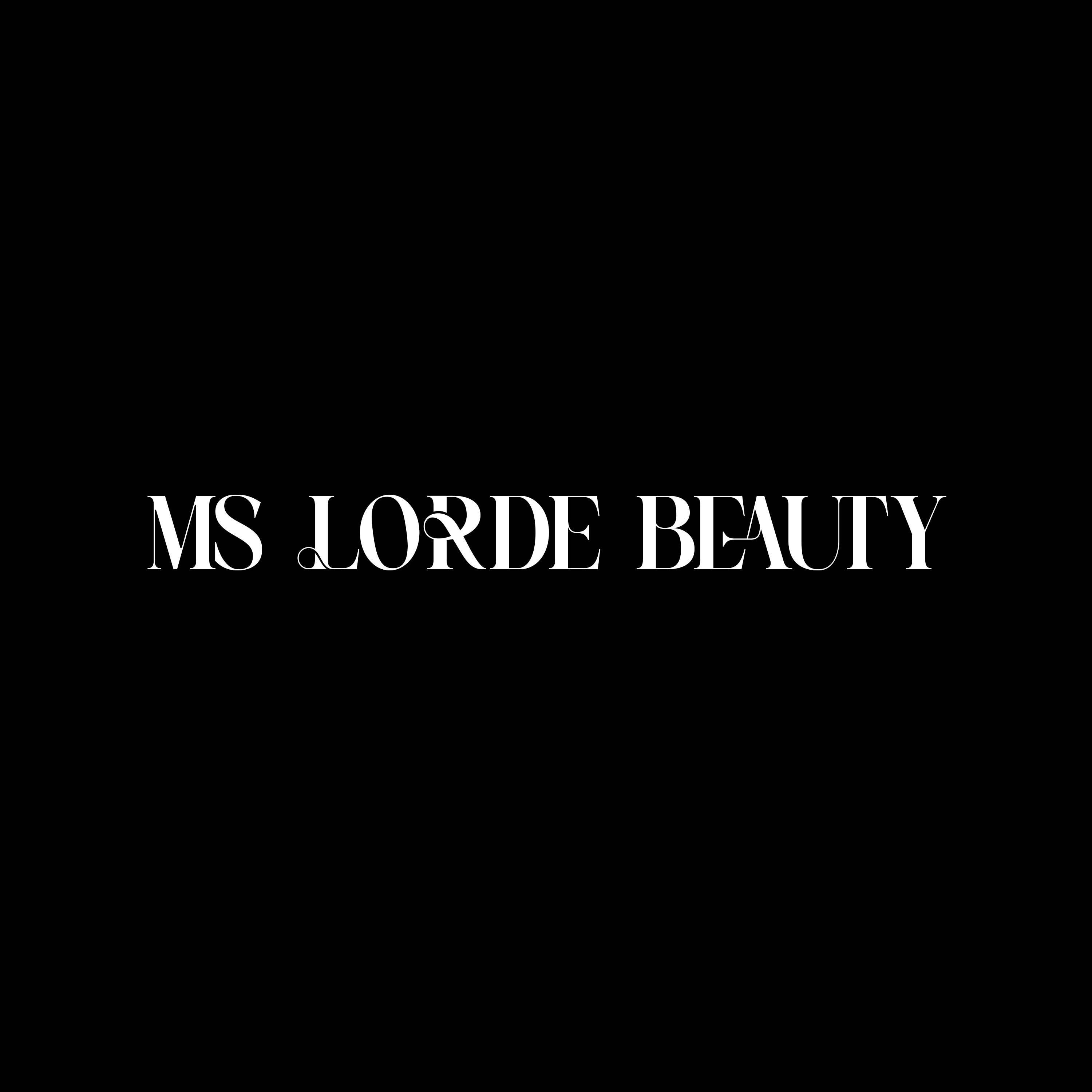 MS LORDE BEAUTY
– MS LORDE BEAUTY