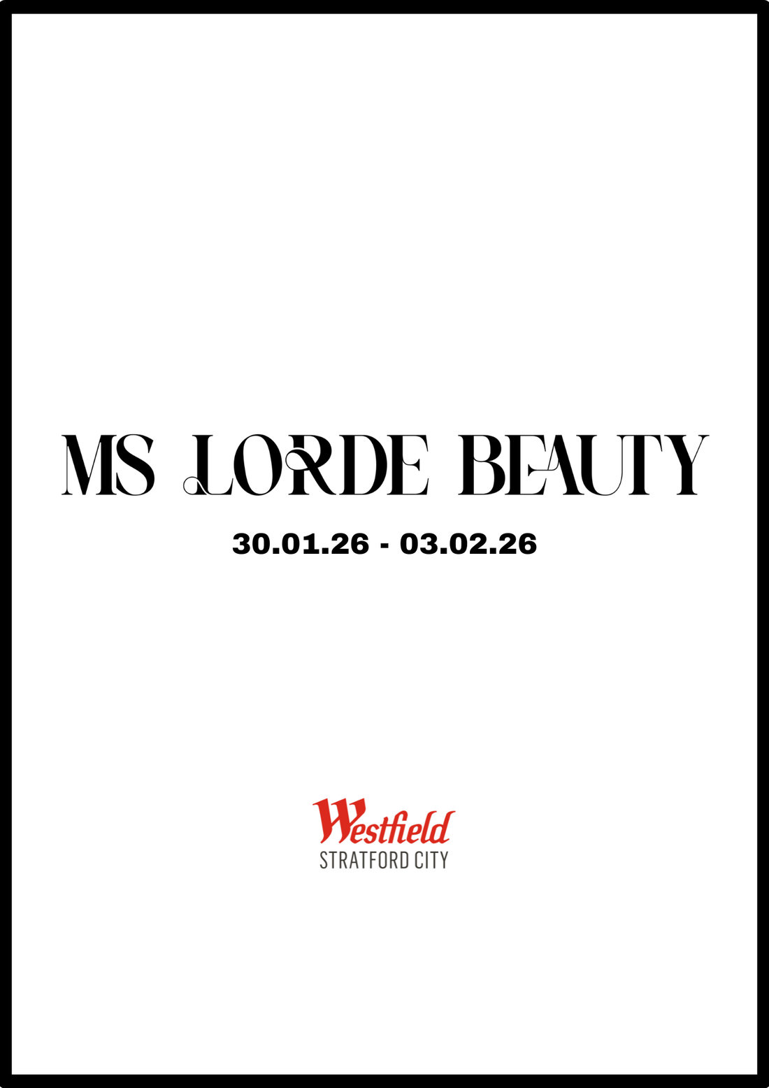 Our First Pop-Up: Meet Us at Stratford Westfield